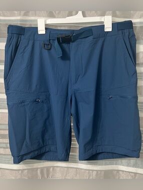 Free Soldier Men's Navy Cargo Hiking Shorts